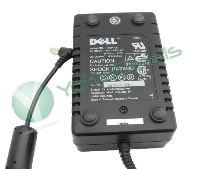 DELL Genuine Original ADP-LK 38344 AC Adapter 14V 1.5A Power Supply Cord Charger Brand New 