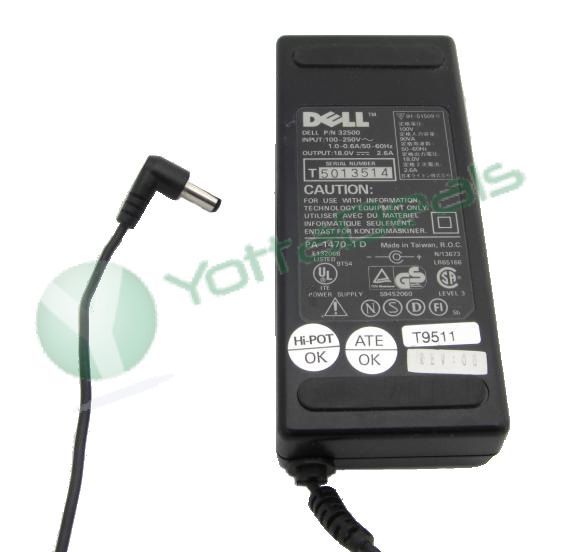 Dell Genuine Original 32500 PA-1470-1D AC Adapter 18V 2.6A Power Supply Charger For Latitude LX LX 4100D 4100T LXP Brand New 