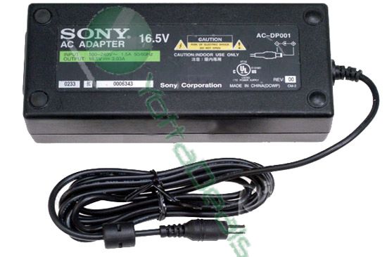 Sony Genuine Original AC-FD001B AC Adapter 16.5V 3.03A 50W For SDM-V72W SDM-V72B series Flat Panel LCD Display Monitors 1-477-614-11