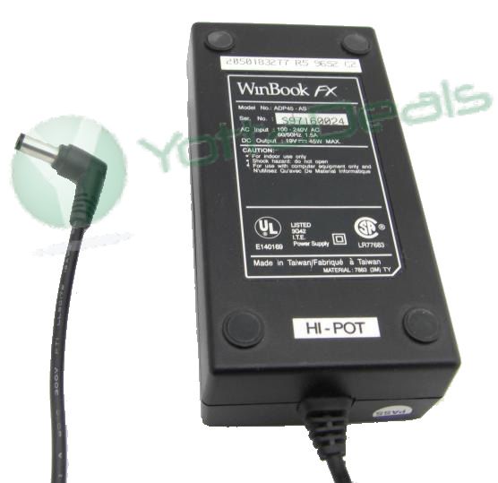 Winbook Genuine Original FX ADP45-AS AC Adapter 19V 2.36A 45W Power Supply Charger For PSR5ACDC Brand New 