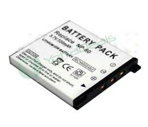 Casio EX-S10 EXS10 Exilim Series Li-Ion Rechargeable Digital Camera Battery