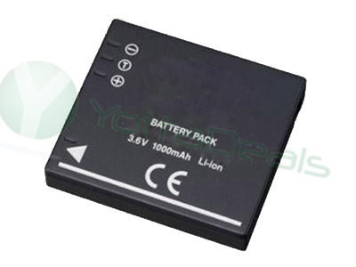 Panasonic CGA-S008A-1B Lumix Series Li-Ion Rechargeable Digital Camera Battery